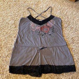 Harley Davidson sleep romper